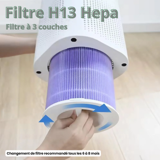 Filtre Hepa H13 pour Purificateur d'air
