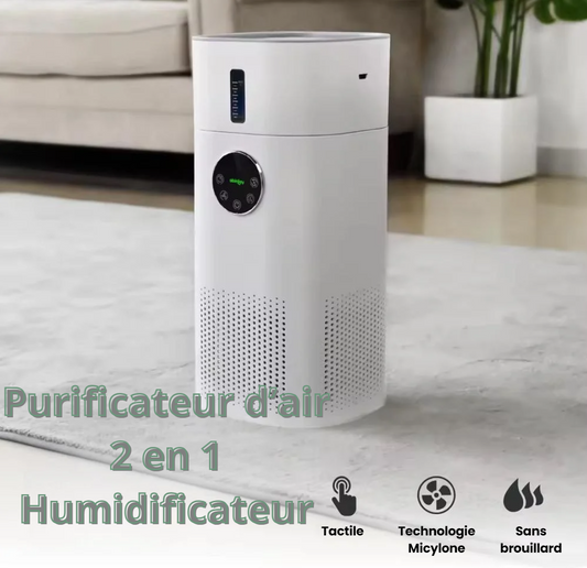 Purificateur 2 en 1 Humidificateur