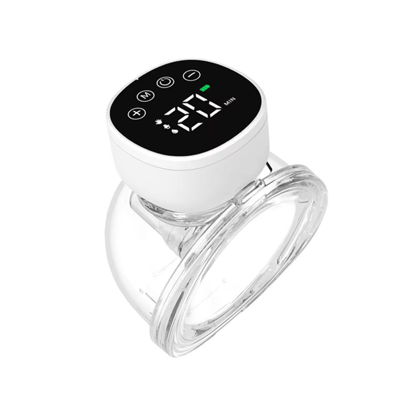 Tire-Lait Électrique Portable Mains Libres – Double Pompage, Écran LCD, Rechargeable USB Capacité de 180 ml