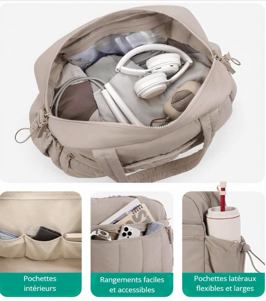 Sac à Langer Bébé – Léger, Compact, Format Cabine pour Voyage et Usage Quotidien