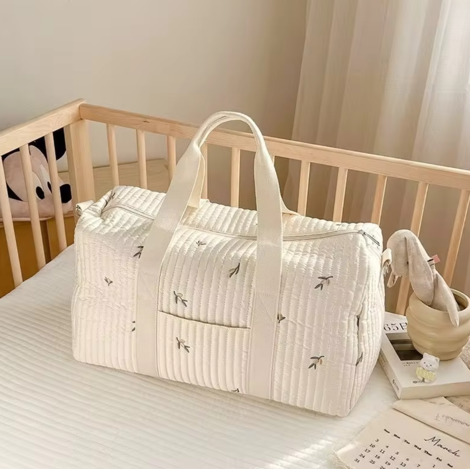 Sac à langer Petit Ours bébé - Grand format, Bandoulière ajustable, Voyage/Quotidien