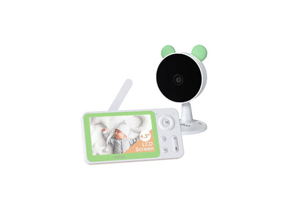 Babyphone Caméra Boifun avec contrôle via application mobile et monitor - Simple ou Double
