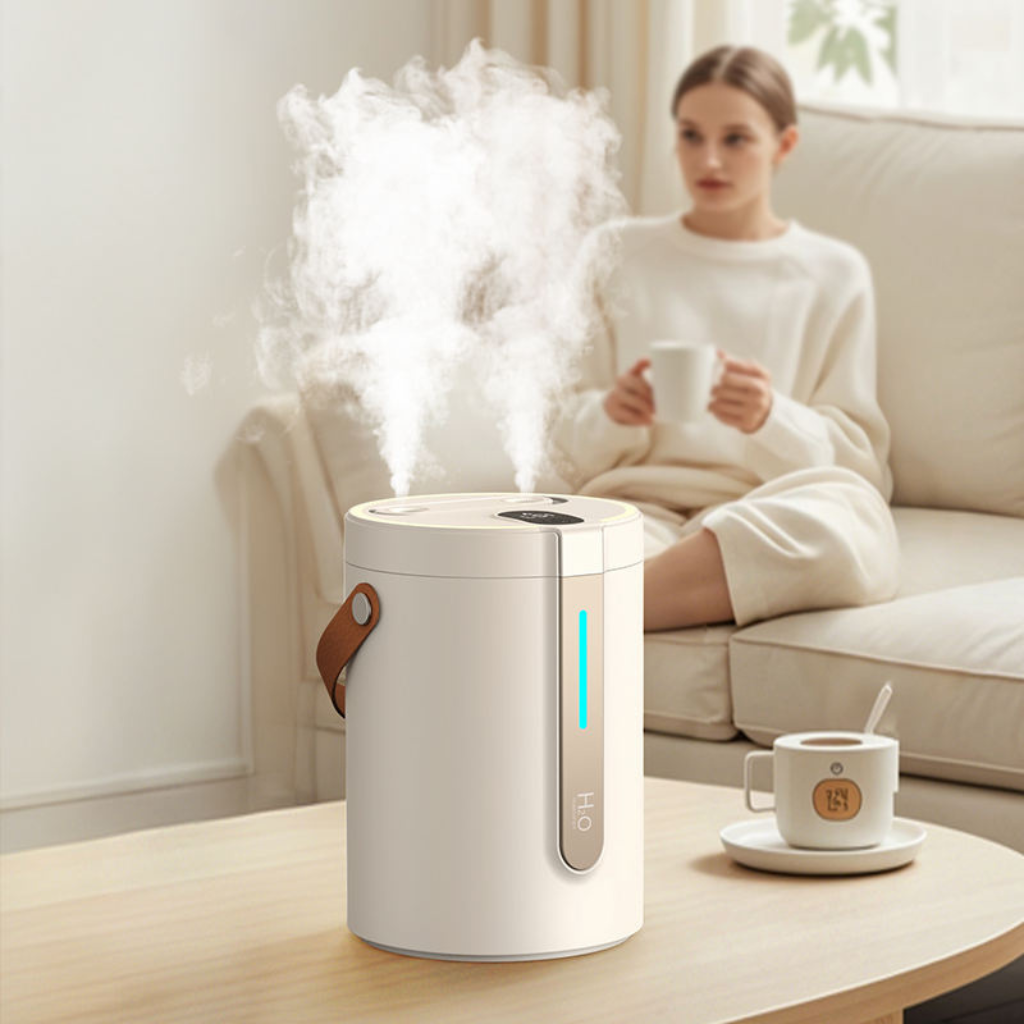 Humidificateur d’Air Bébé 2,5L Top Fill – Brume Froide Silencieuse, 3 Vitesses & Veilleuse USB