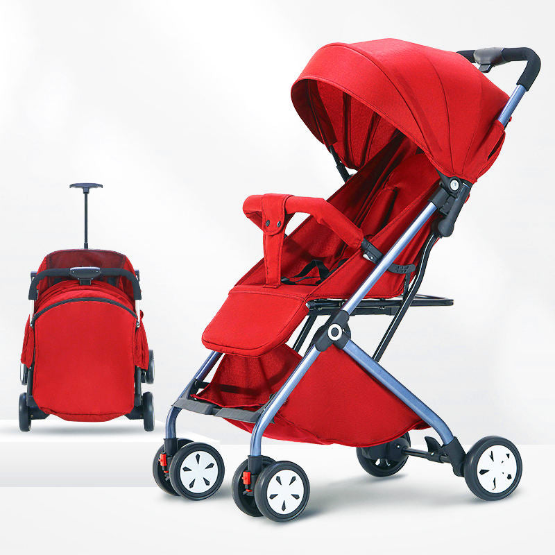 Poussette Bébé 3 en 1 Pliable – Landeau Multifonction avec Pare-Soleil & Auvent | Bebestudio