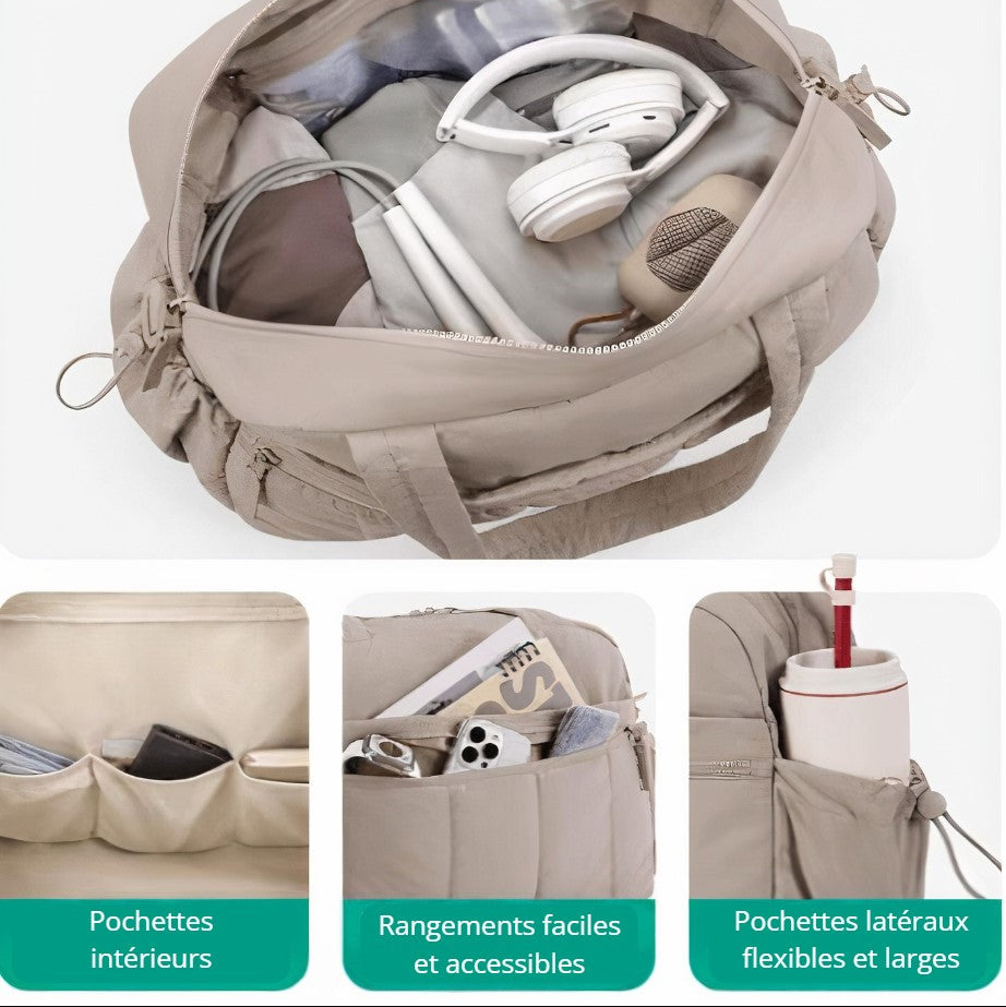 Sac à Langer Bébé – Léger, Compact, Format Cabine pour Voyage et Usage Quotidien