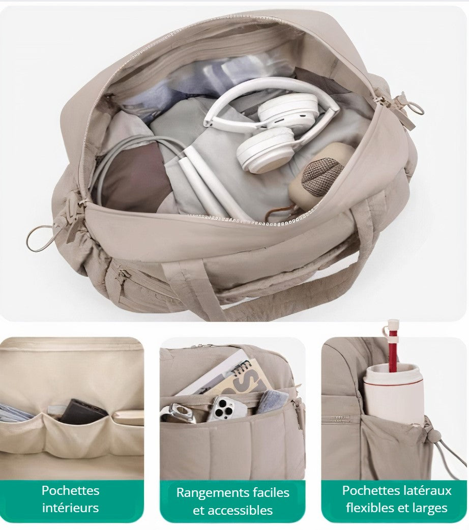 Sac à Langer Bébé – Léger, Compact, Format Cabine pour Voyage et Usage Quotidien