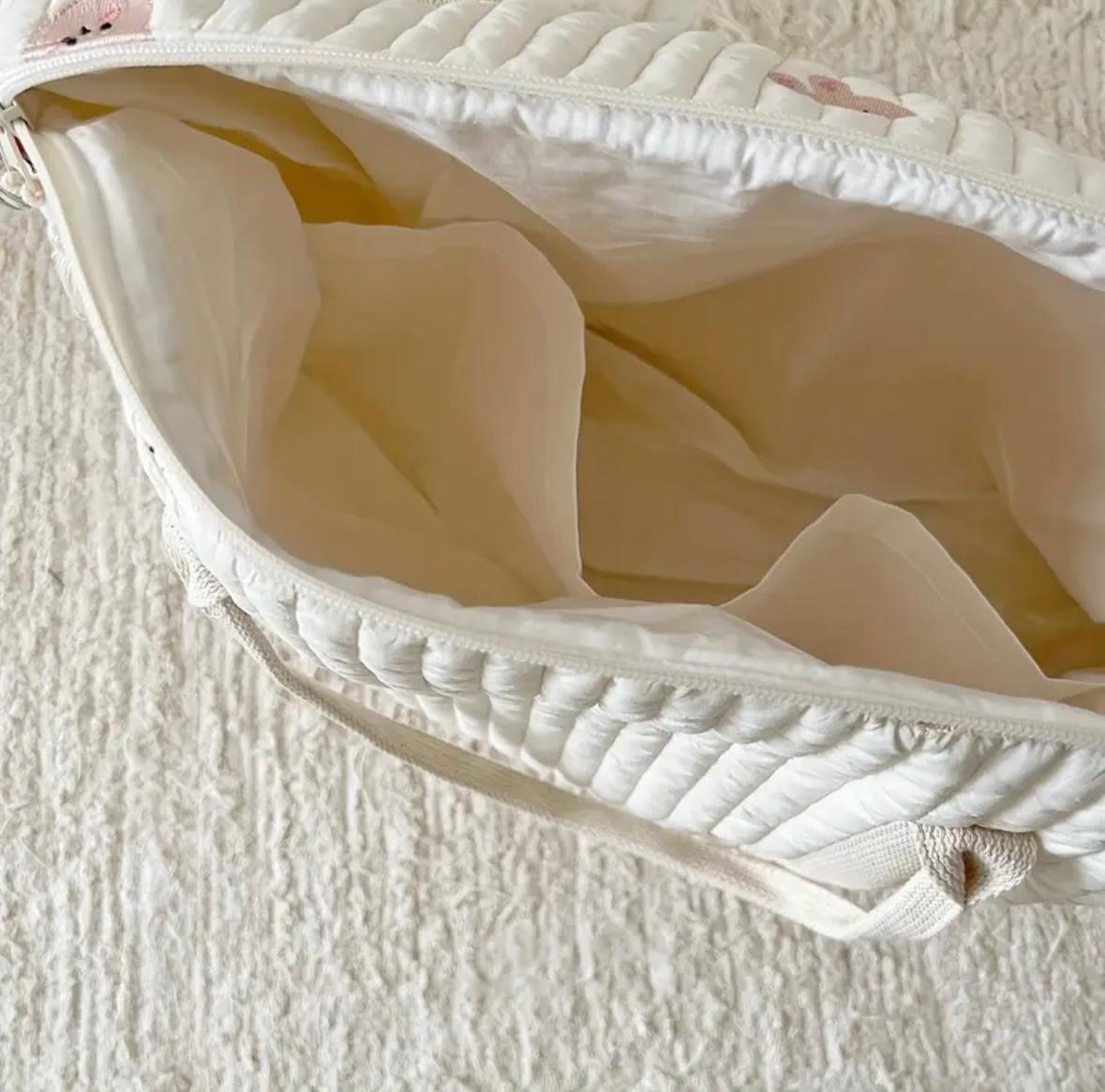 Sac à langer Petit Ours bébé - Grand format, Bandoulière ajustable, Voyage/Quotidien