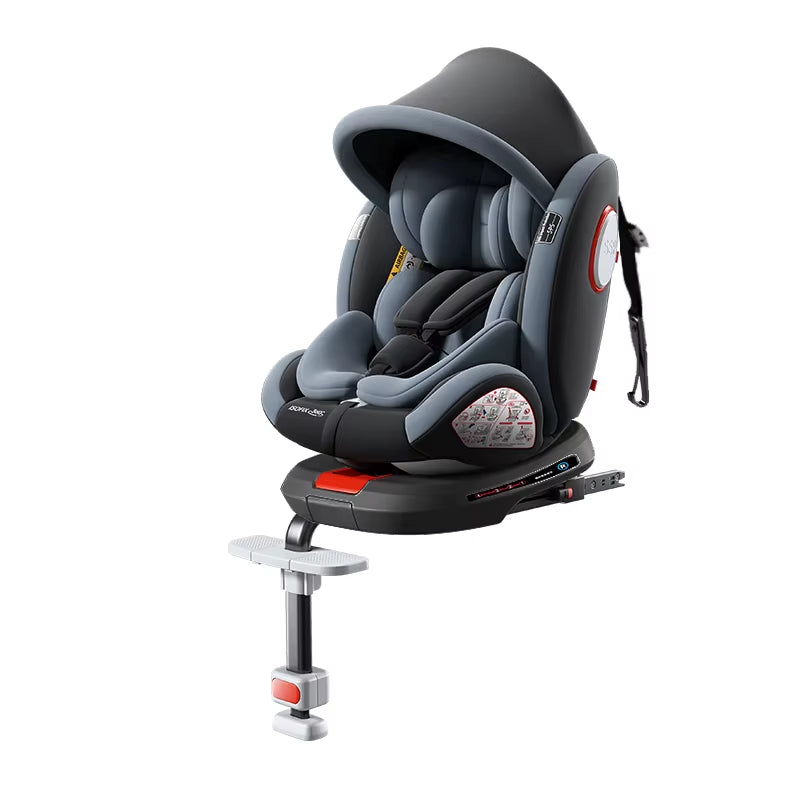 Siège Auto Bébé Rotatif 360° Isofix Modèle B – Sécurité Évolutive 9–36 kg, Harnais 5 Points | Bebestudio